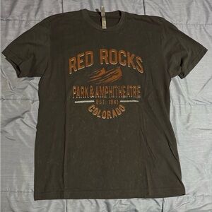 Red Rocks Graphic T-Shirt - Black